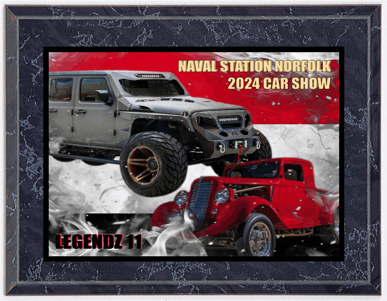 Marble Finish Plaque