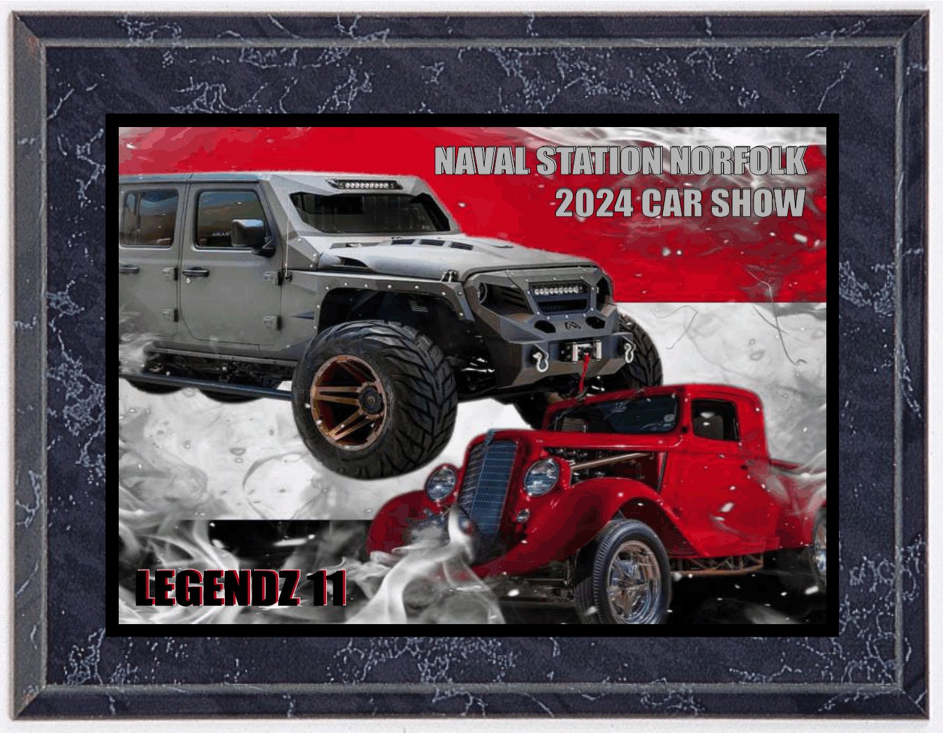 Marble Finish Plaque