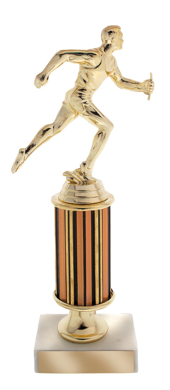 Round Column Trophy with Choice of Figure