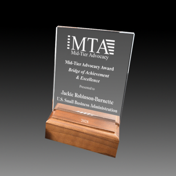 Portrait Rectangle Acrylic With Base