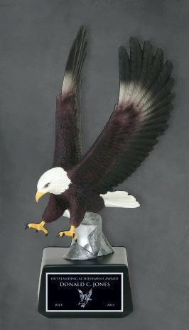 Striking Full Color Eagle Resin