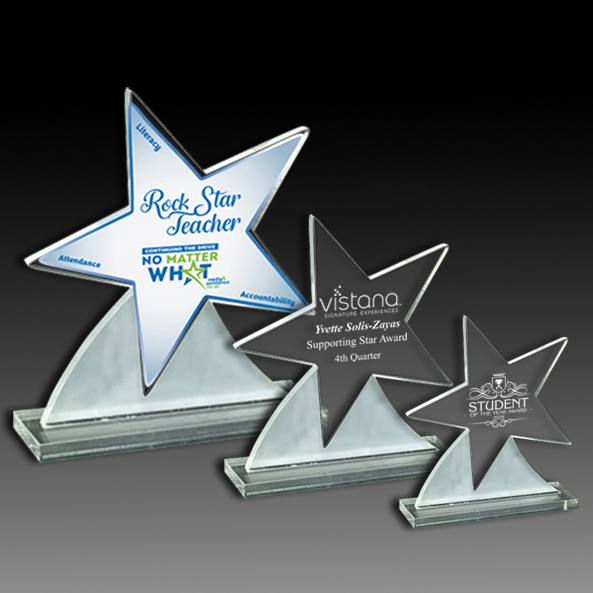 Acrylic Shooting Star Award