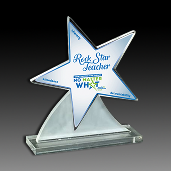 Acrylic Shooting Star Award