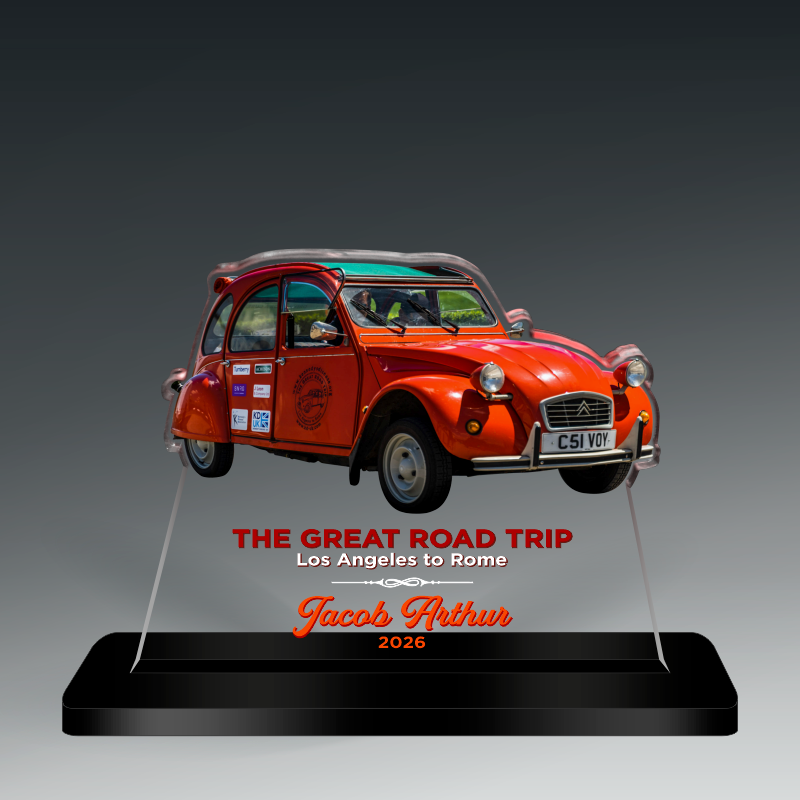 Custom Cut Acrylic Award