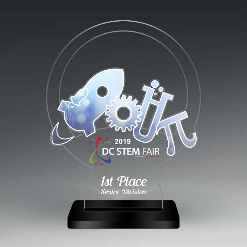 Custom Cut Acrylic Award
