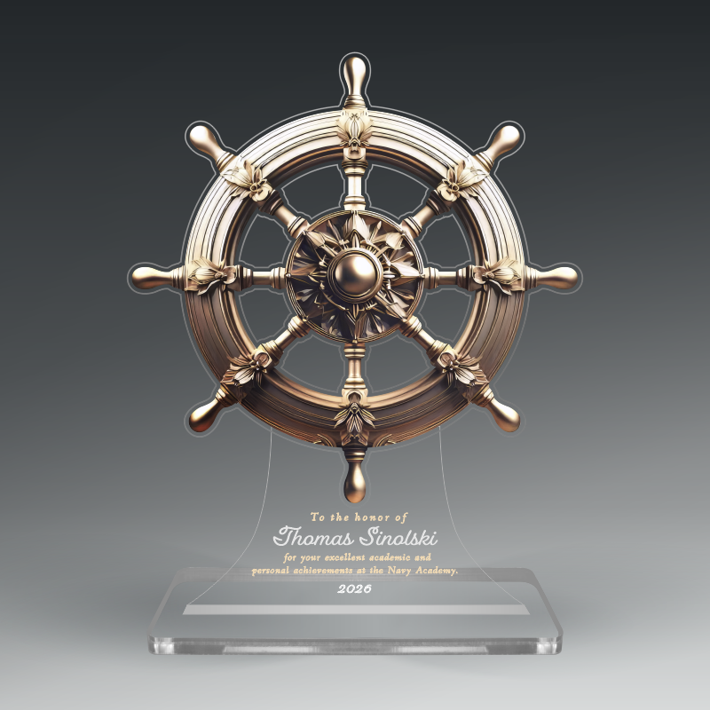 Custom Cut Acrylic Award