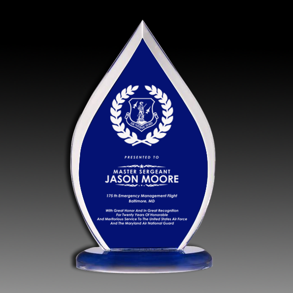 Flame Series Acrylic Award