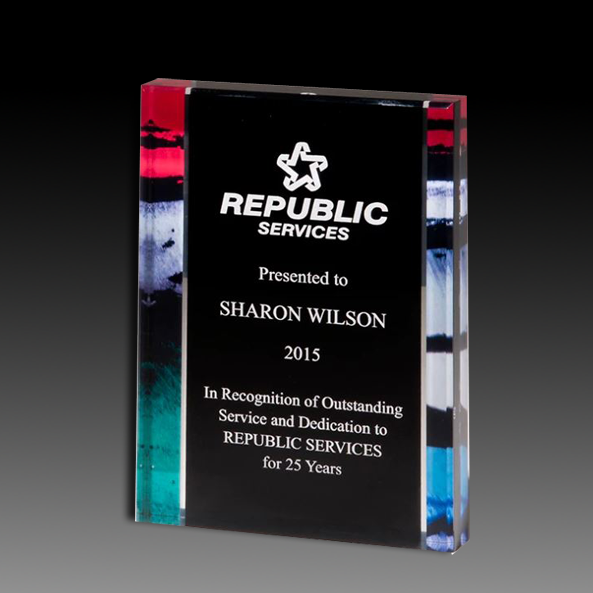 Digitally Printed Freestanding Award