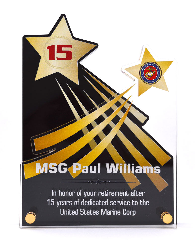 Full Color Dual Layer Acrylic