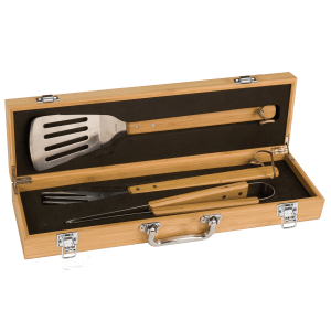 3-Piece Bbq Set W/Case