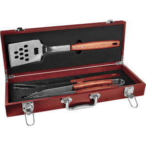 3-Piece Bbq Set W/Case