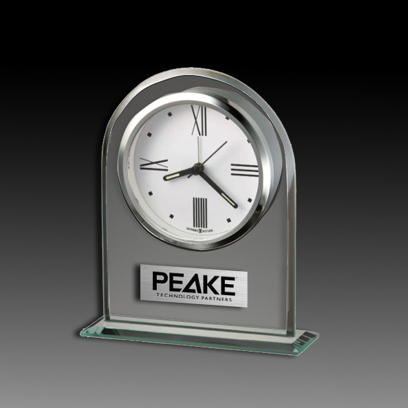 Howard Miller Regent Tabletop Acrylic Alarm Clock