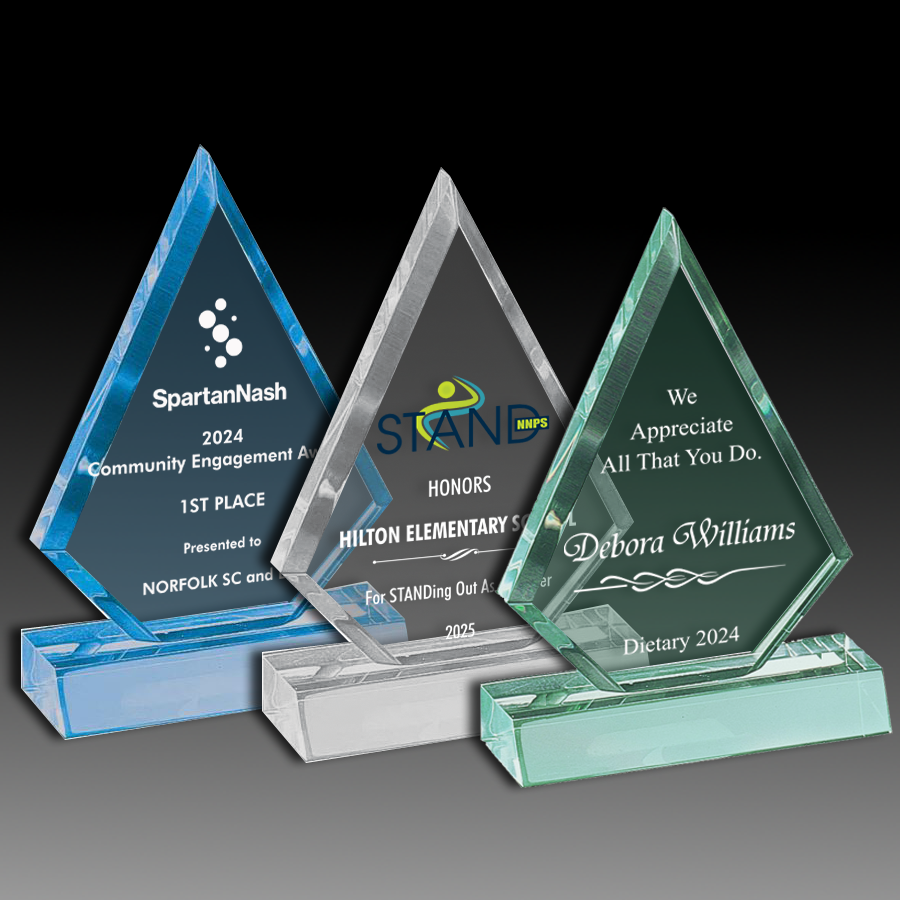 Acrylic Triangle Award