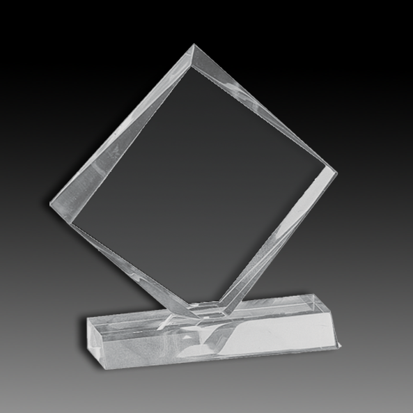 Lucite Award With Base