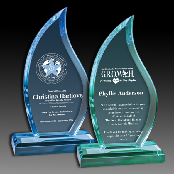 Acrylic Flame Award