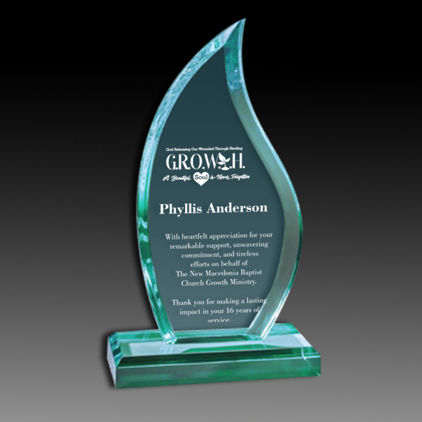 Acrylic Flame Award
