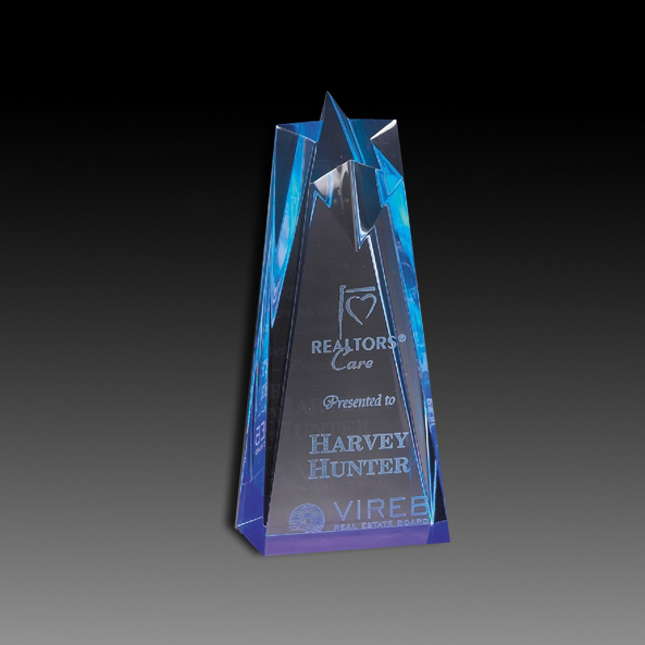 Blue Star Tower Acrylic