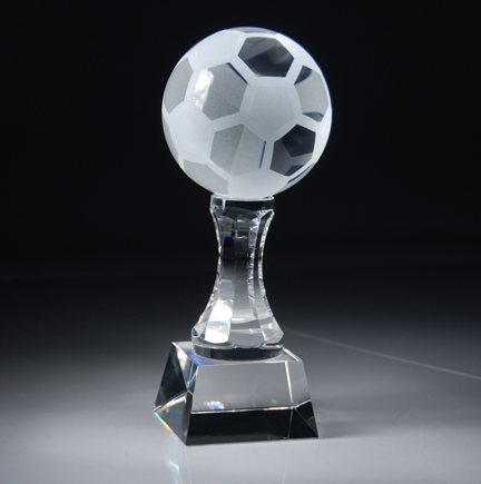 10" Crystal Soccer Ball