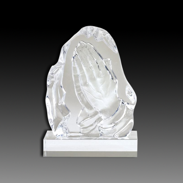 Crystal Praying Hands