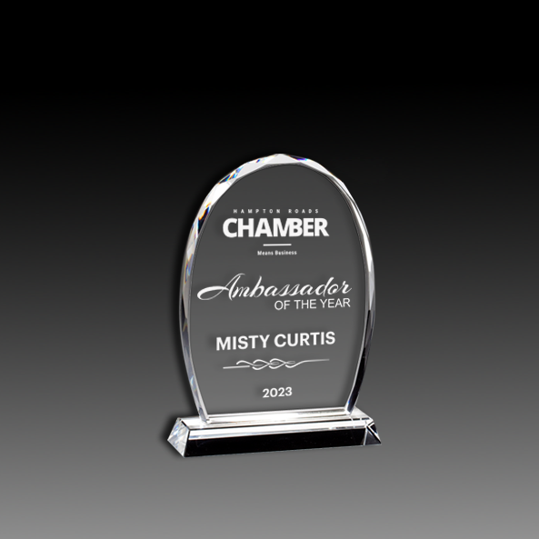 Crystal Oval Award
