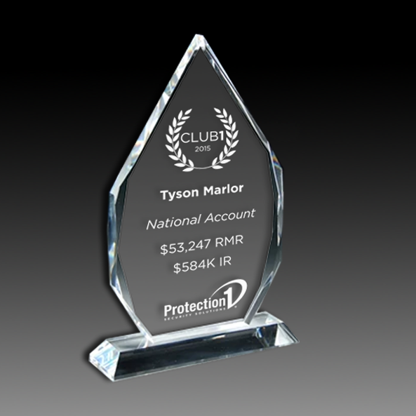 Crystal Teardrop Award