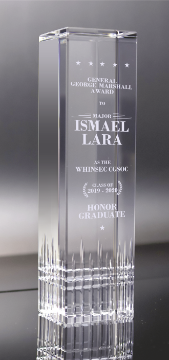 8.5" Tip Of The Spear Crystal Tower