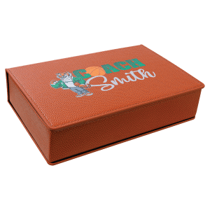 6 Oz. Laserable Leatherette Flask Gift Set