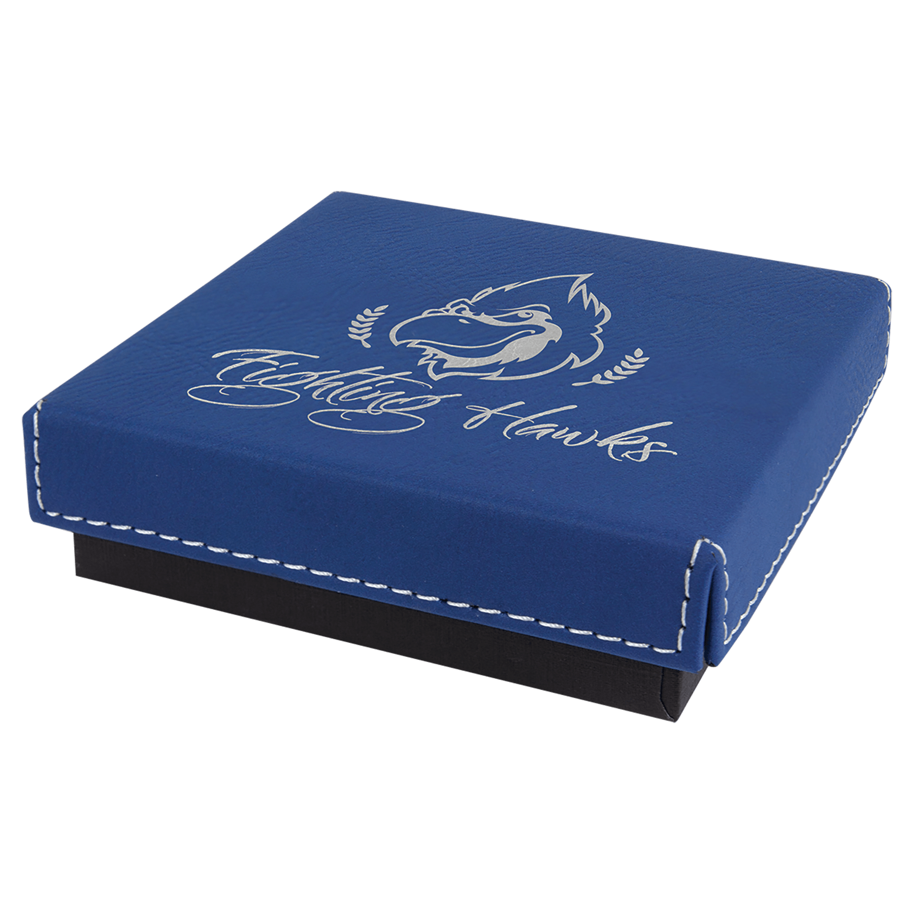 Gift Box With Laserable Leatherette Lid