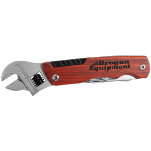6 1/2" Wrench Multi-Tool With Wood Handle/Bag