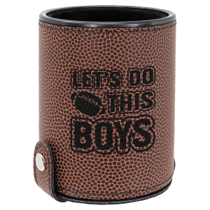 Laserable Leatherette Dice Cup With 5 Dice