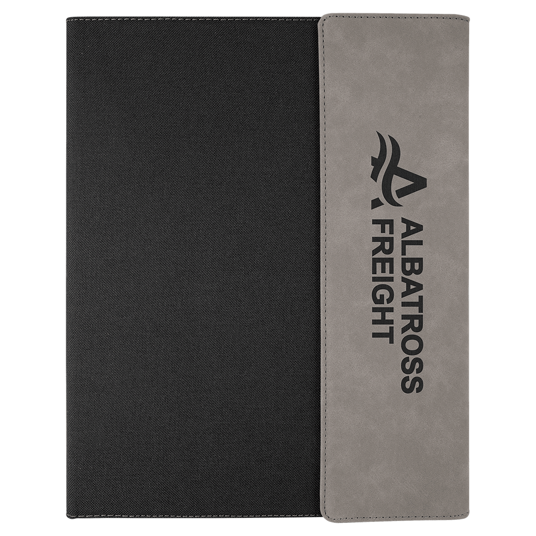 Laserable Leatherette Portfolio With Notepad