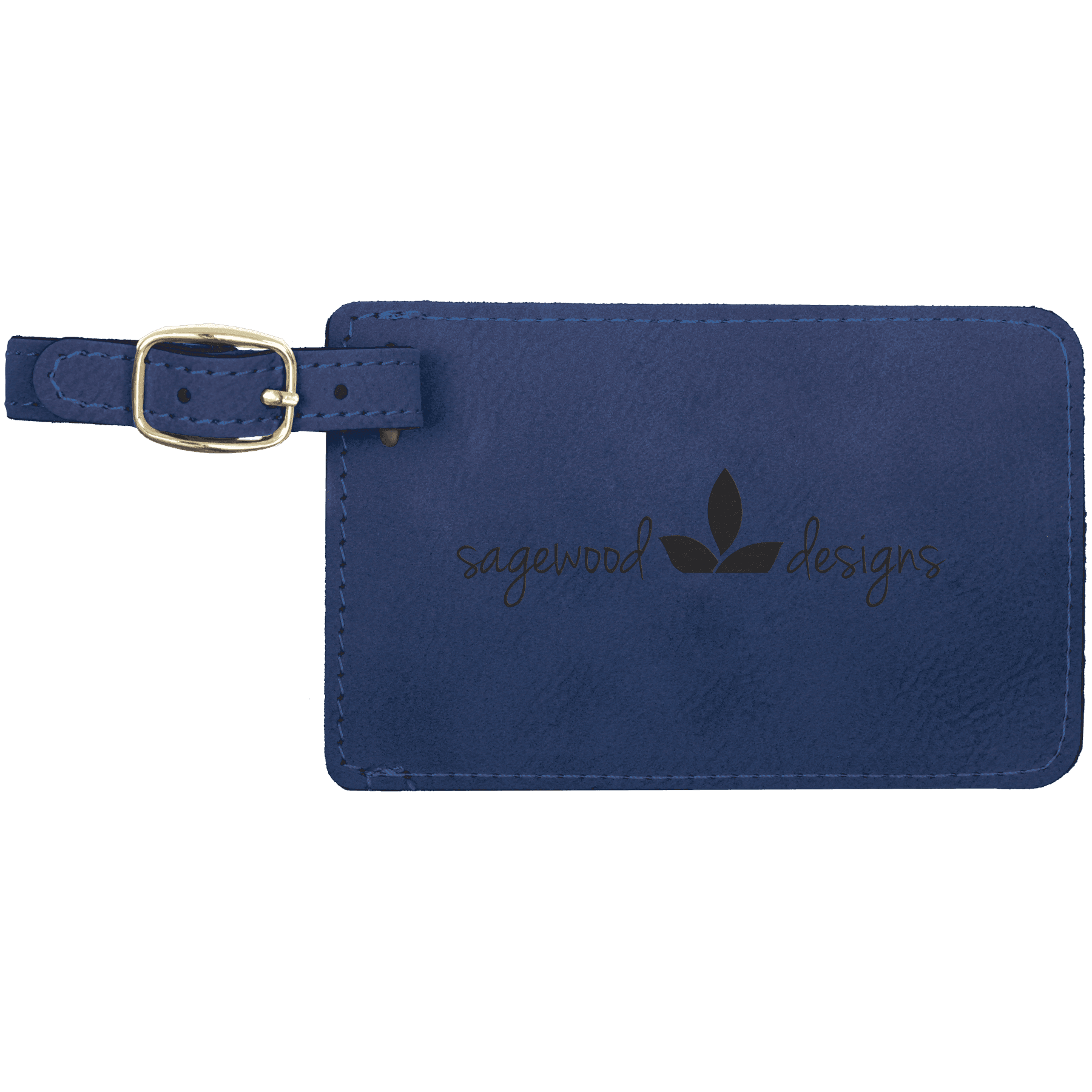 Laserable Leatherette Luggage Tag