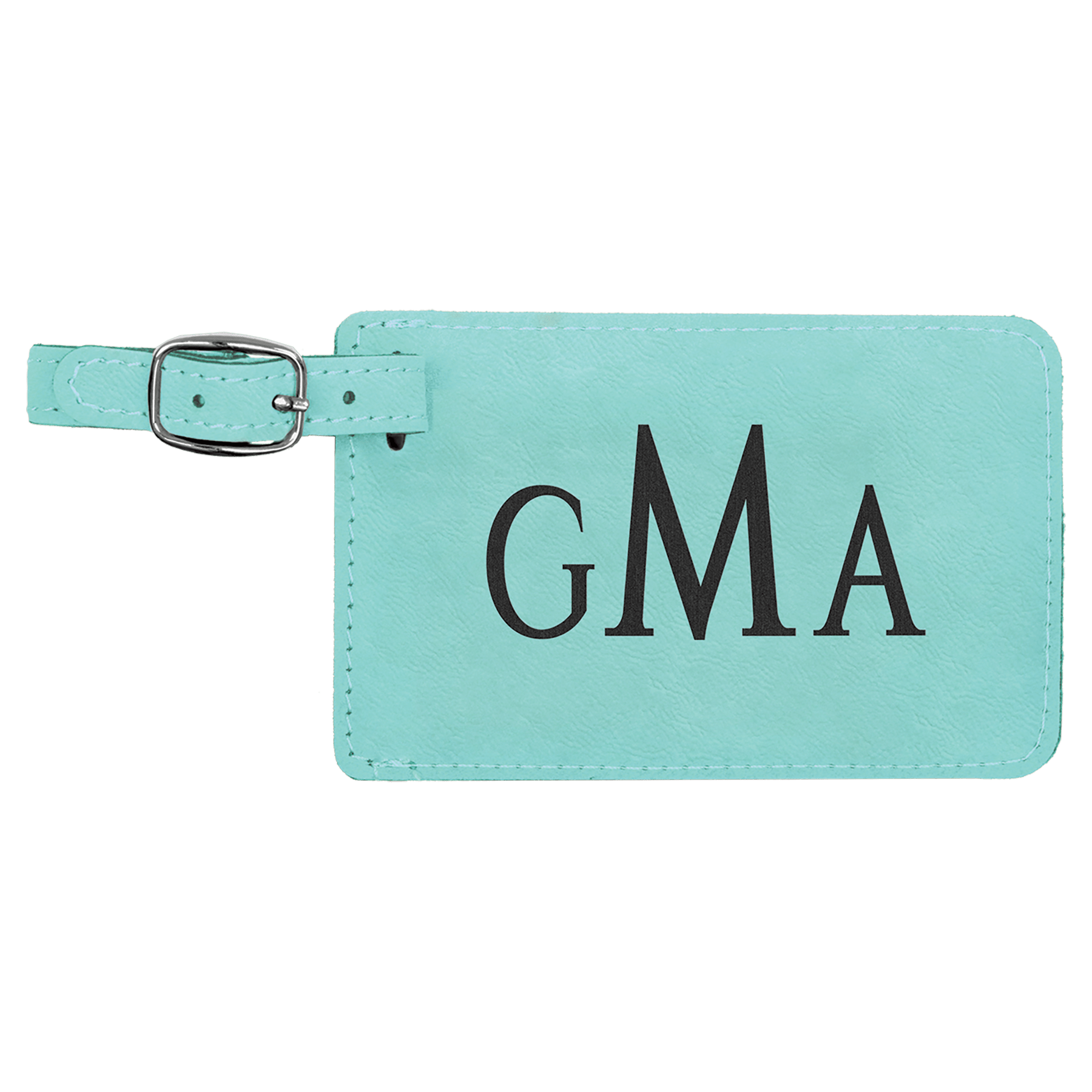 Laserable Leatherette Luggage Tag
