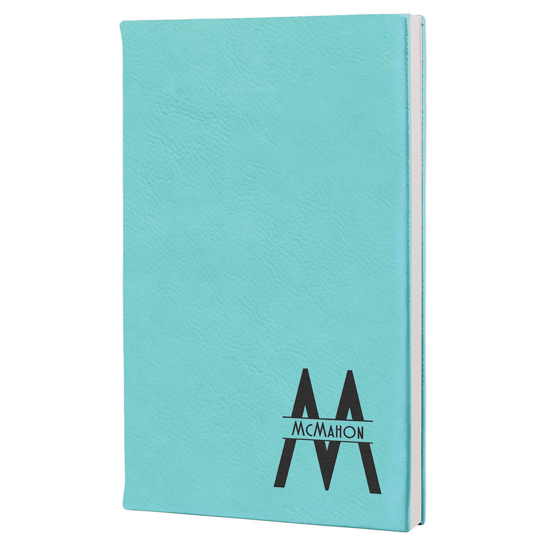 5.25" X 8.25" Laserable Leatherette Journal With Lined Notepad