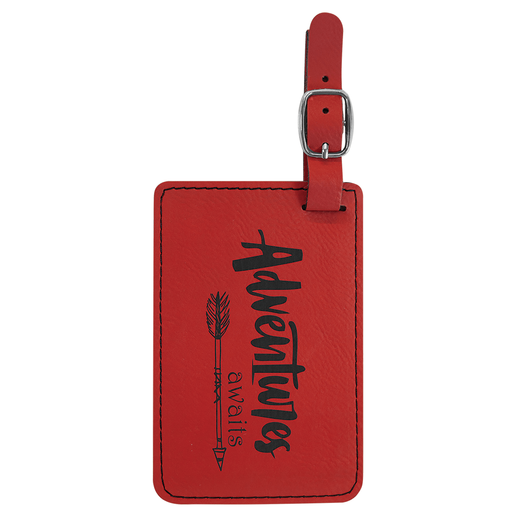 Laserable Leatherette Luggage Tag