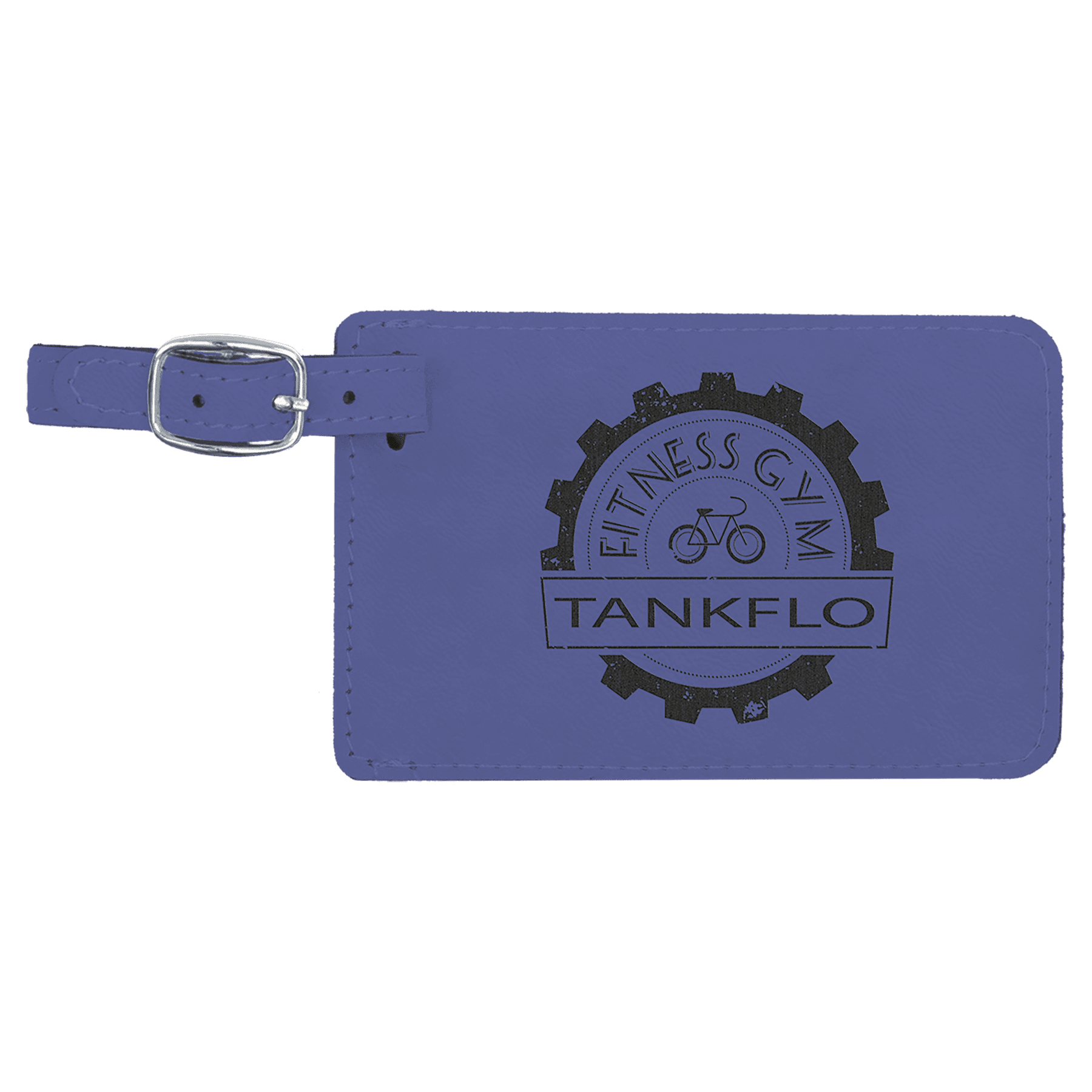 Laserable Leatherette Luggage Tag