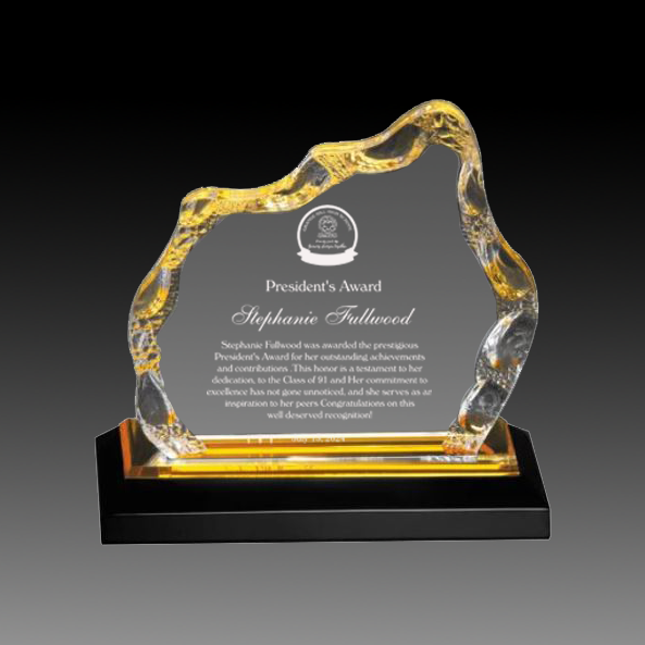 Glacier Acrylic Award