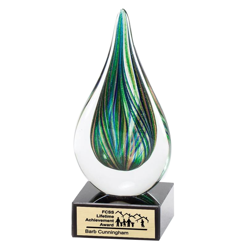 7" Art Glass Sculpture