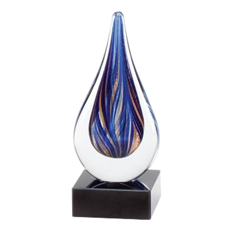 Art Glass Sculpture 7"