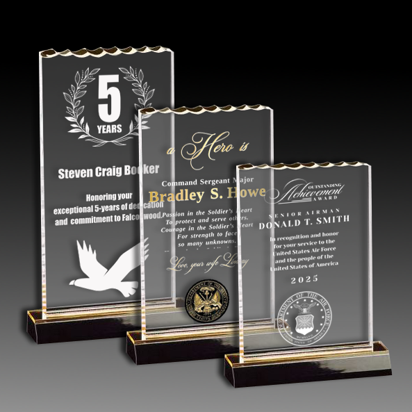 Ice Top Acrylic Award
