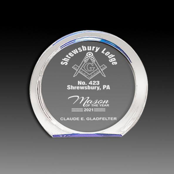 Round Halo Acrylic