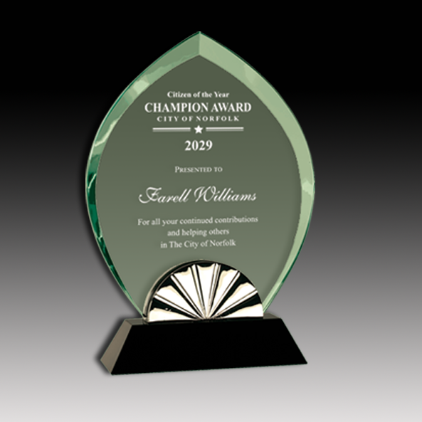 Horizon Glass With Black Base