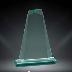 Acrylic Pinnacle Award On Base