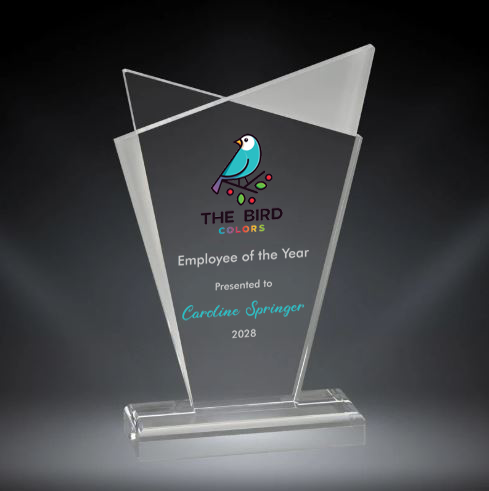 Infinity Clear Acrylic On Base