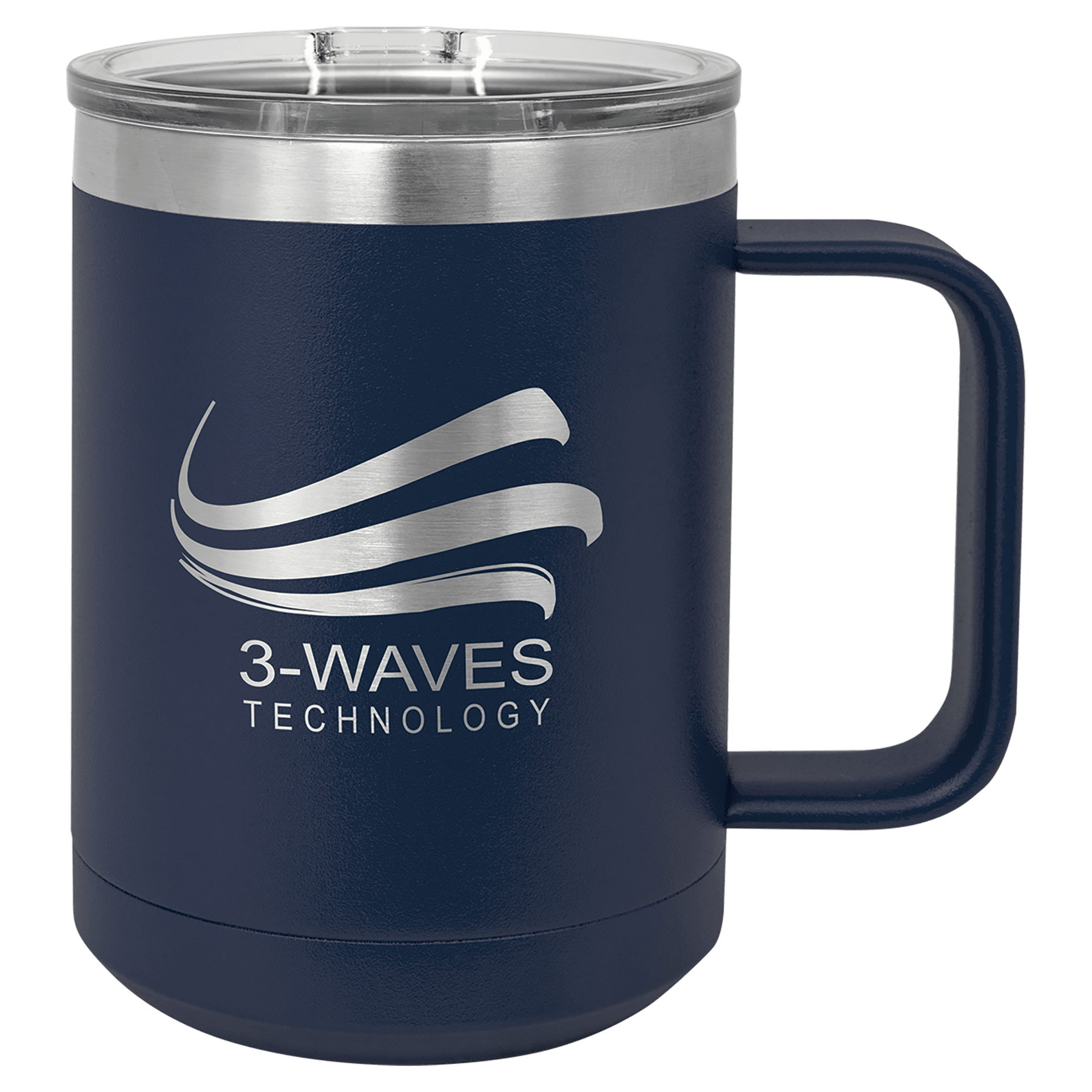 15 Oz. Stainless Steel Vacuum Insulated Mug With Slider Lid