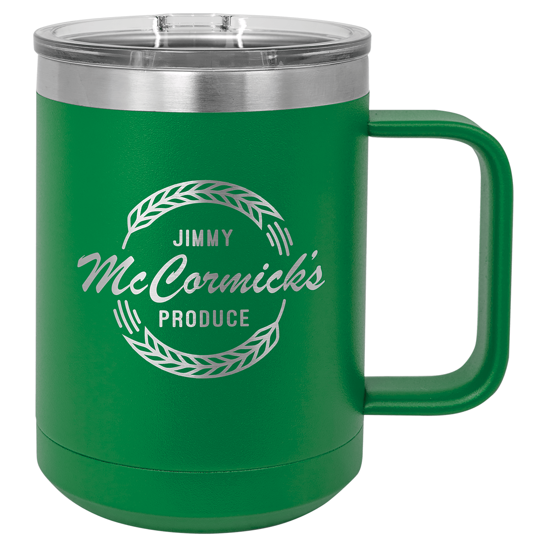 15 Oz. Stainless Steel Vacuum Insulated Mug With Slider Lid
