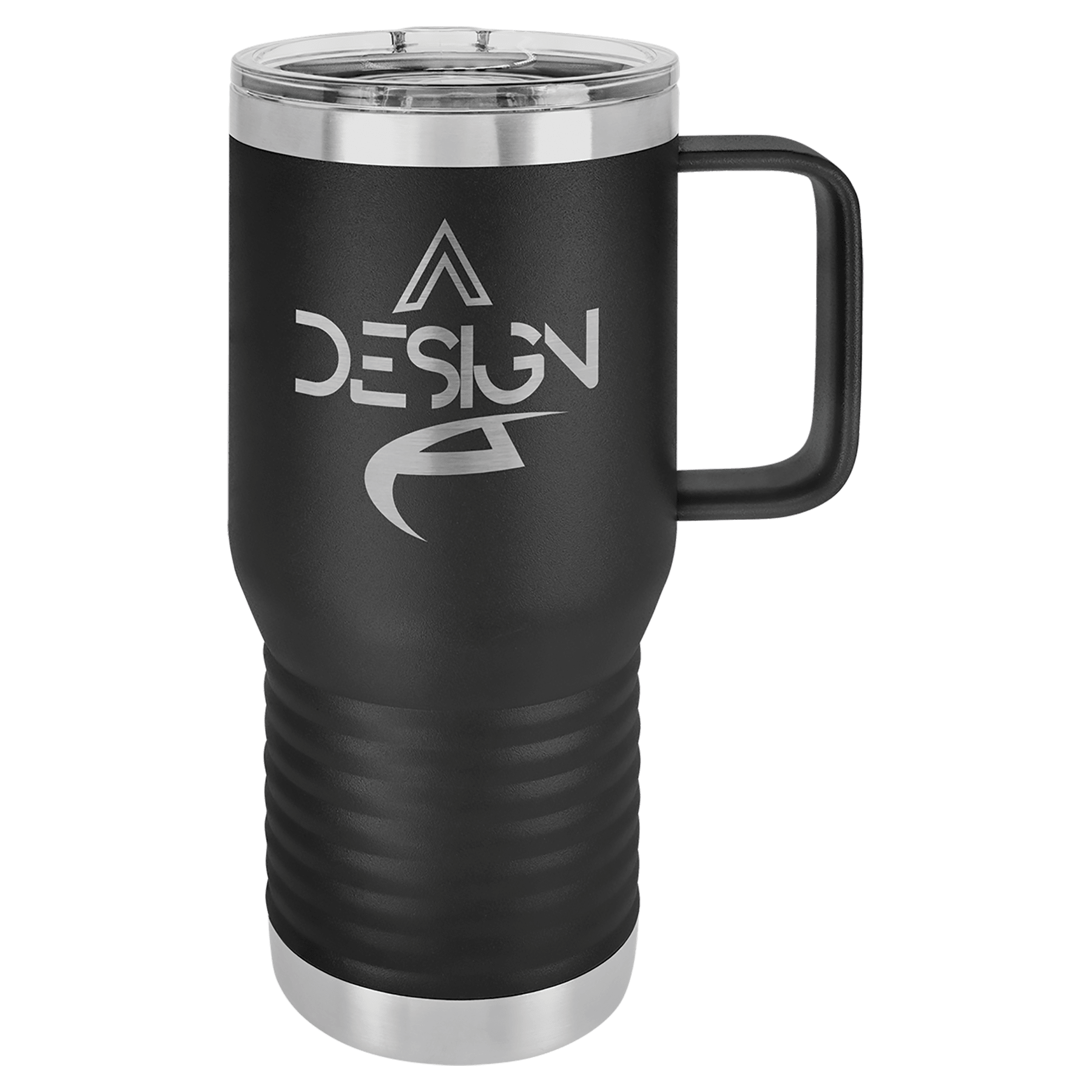 20 Oz. Stainless Steel Vacuum Insulated Travel Mug With Slider Lid