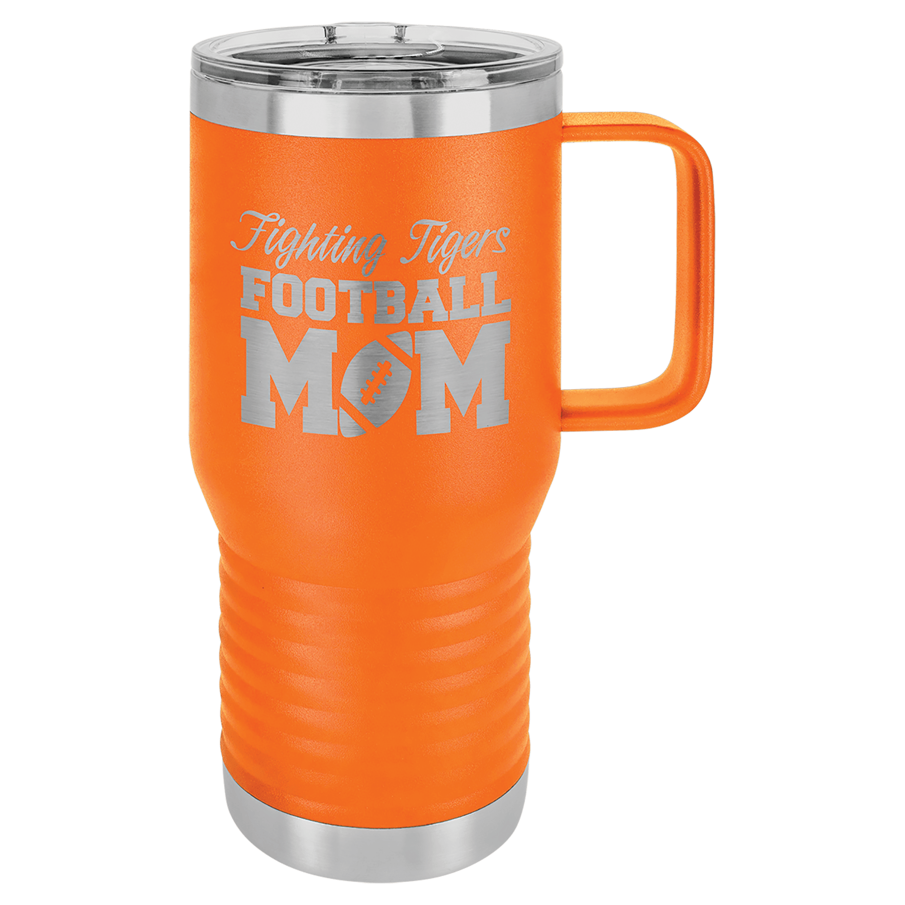 20 Oz. Stainless Steel Vacuum Insulated Travel Mug With Slider Lid