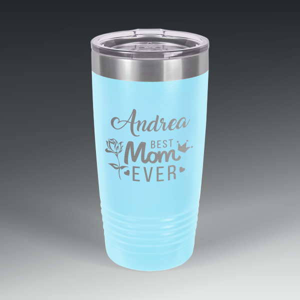 Polar Camel 20 Oz. Vacuum Insulated Ringneck Tumbler With Clear Lid