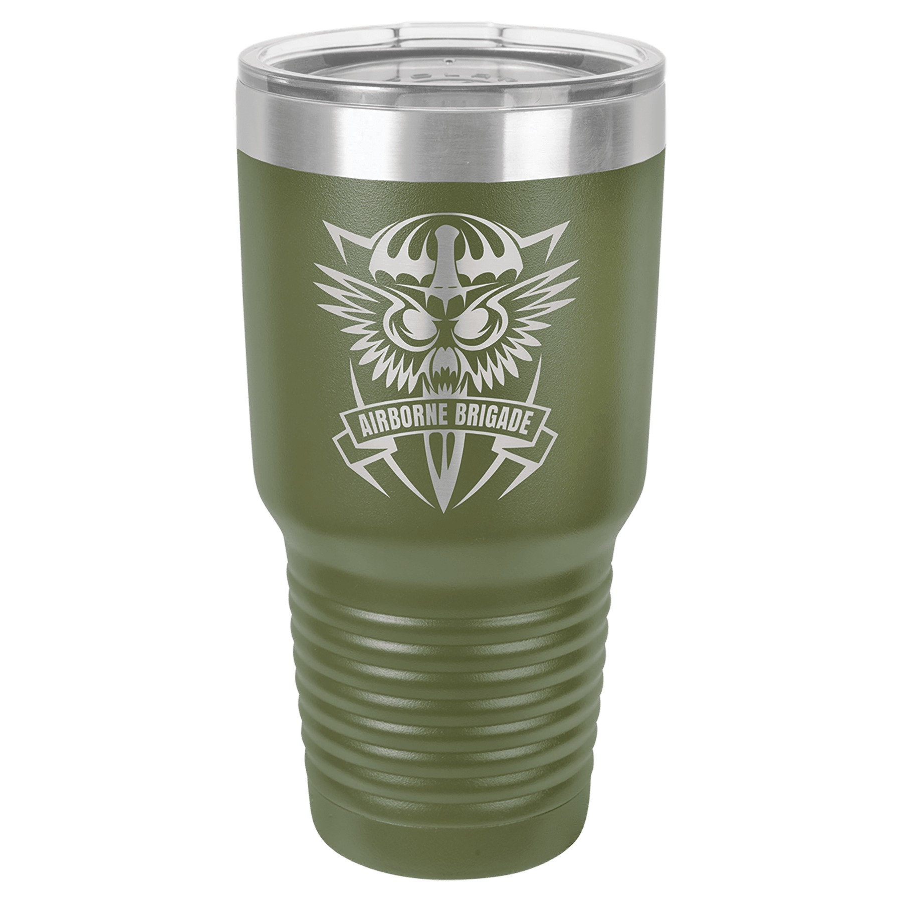 Polar Camel 30 Oz. Vacuum Insulated Ringneck Tumbler With Clear Lid